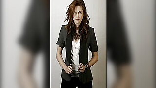 Kristen Stewart Jerk off challenge Porn Video