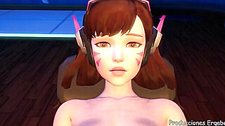 DVA'S TRAPPED IN THE GLORYHOLE ROOM 3D Porn Video