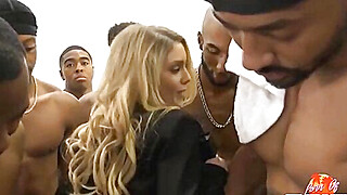 Jessica Alba's Amazing Interracial Gangbang and Blowbang Porn Video