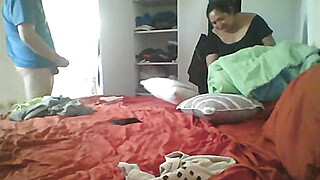 Flashing the maid and getting sucked dry Porn Video