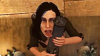 3D SFM Yennefer's toy Porn Video