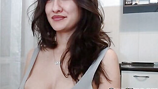 Hot and Appealing Chick Wildly Plays Her Hole Porn Video