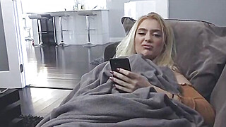 Sister masturbates next to brother Porn Video