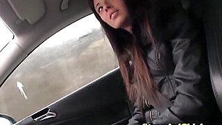 Stranded euroteen fucked in the car Porn Video