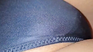 BLACK SATIN PANTIES Porn Video