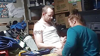 Caught Fucking Aunt With Uncle Roger in Store Room Porn Video