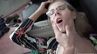 POV anal sex with nerdy blonde at the public store big natural tits Porn Video