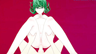 Tatsumaki and I have intense sex at a love hotel. - One-Punch Man POV Hentai Porn Video