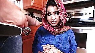 Obedient muslim exchange student creampied deep in her arab cunt Porn Video