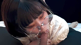 後輩の女子大生がおでかけ前にフェラと口内射精でごっくんしてくれました♡ Porn Video