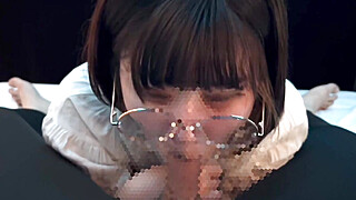 後輩の女子大生がおでかけ前にフェラと口内射精でごっくんしてくれました♡ Porn Video