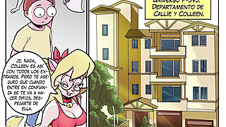 Un par de zorritas analizan físicamente a Morty para un experimento Porn Video