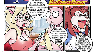 Un par de zorritas analizan físicamente a Morty para un experimento Porn Video
