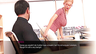 Jessica O'Neil 22 Jessica had to make a deal with the principle Porn Video