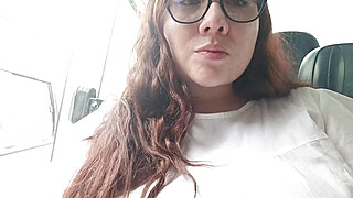 I'm so horny on the bus that I come home to cum Porn Video