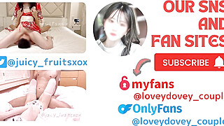 A small-breasted girlfriend presses her dog-licking boyfriend against her... Porn Video