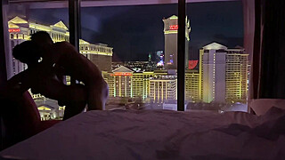 VEGAS DANCERS FUCK IN HOTEL - Hot Silhouette Sex Porn Video