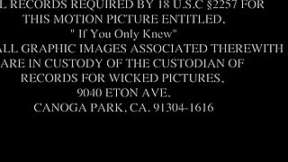 If You Only Knew Scene 1. PP, Aaron Wilcox.mp4 Porn Video