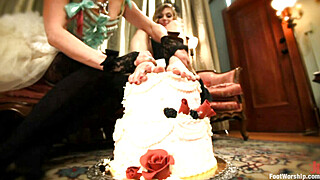 [Footworship.com] PP, Maitresse Madeline - Let Them Eat Feet!.mp4 Porn Video