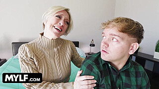 Big Titted Stepmom Lets Hung Stepson Pound the Fuck Out of Her Tight Pussy -