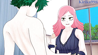 Mei Hatsume and Izuku Midoriya have intense sex in the infirmary. - My Hero... Porn Video