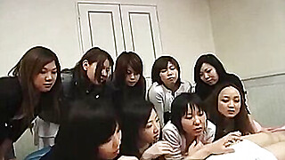 JAV CFNM Femdom Handjob Party Subtitled Porn Video