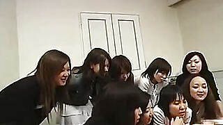 JAV CFNM Femdom Handjob Party Subtitled Porn Video