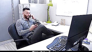 TeamSkeet Busty and Hairy Office Babe Fucked Porn Video