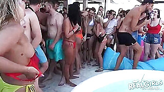 Pool party turns into a fuck session between certain couples Porn Video