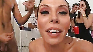 Rachel Starr Takes Two Dicks on the Party Porn Video