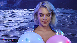 Solo - BalloonBoxxx - Space Balloons Porn Video