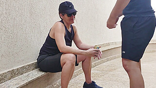 A real macho dyke lost a football bet and had to pay with his pussy Porn Video