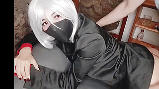 Helltaker follando a Modeus cosplay Porn Video