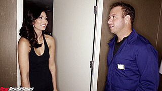 NEW SENSATIONS - Cheating MILF Fucks Big Dick Employee in Hotel Room Porn Video